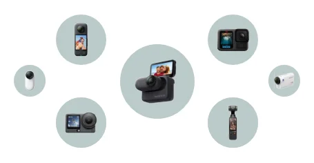 Browse action cameras