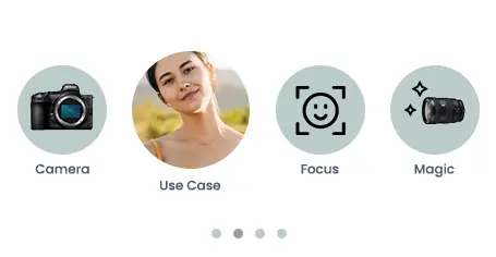 Lens recommendation wizard