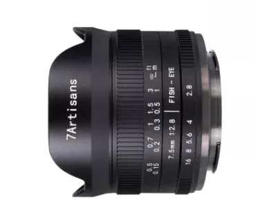 7Artisans 7.5mm f/2.8 II