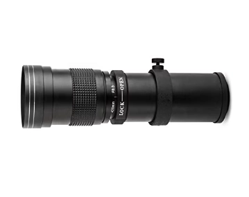 Opteka 420mm/800mm Telephoto Lens