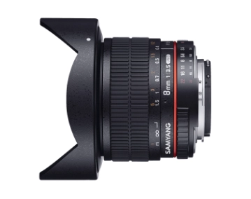 Samyang 8mm f3.5 AS MC Fisheye CS II DH